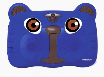 TABLET KIDS M002W-2T 2GB RAM 16GB ROM 7" PULGADAS ANDROID 10 CAM 0.3 Y 2 MP TIGRE STAND INCLUIDO AZUL