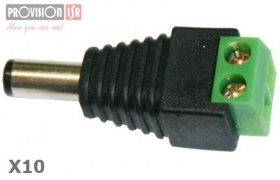 Adaptador de Energía PROVISION-ISR PR-C08X10, Negro