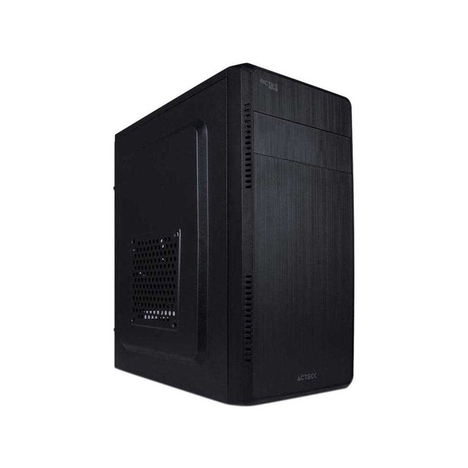 Gabinete ACTECK GI240 KIOTO ESSENTIAL SERIES, Gabinete, ATX y Mini ITX, Negro, 500 W