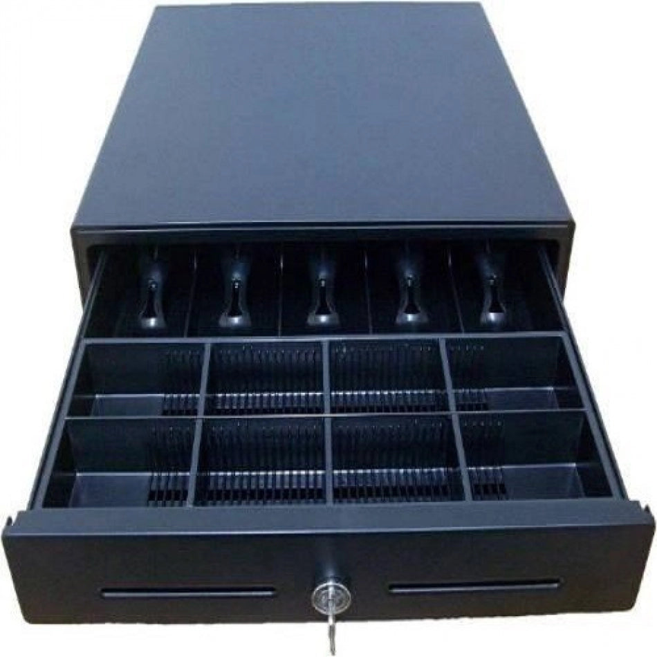 Cajón de dinero FRONT JUNIOR, Negro, 8, 5