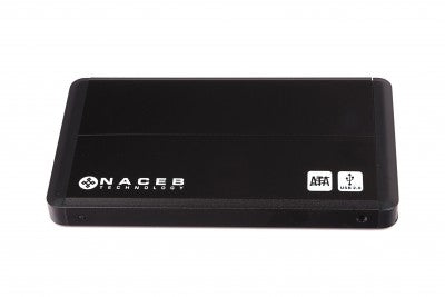 Gabinete para Disco Duro Naceb Technology NA-280, 1 TB, USB 2.0, 2.5 pulgadas, Negro