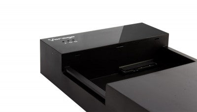 Enclosure VORAGO HDD-300, 4 TB, USB 2.0, 2.5/3.5 Pulgadas, Negro