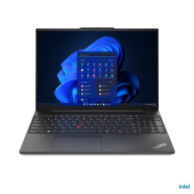Laptops LENOVO ThinkPad E16 Gen 1, 16 pulgadas, Intel Core i7-1355U, 16 GB, Windows 11 Pro, 512 GB SSD