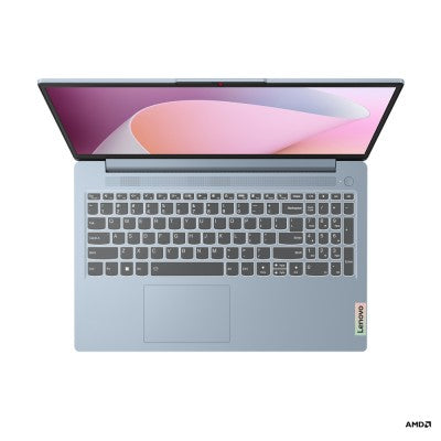 Laptop LENOVO IdeaPad Slim 3 15AMN8, 15.6 pulgadas, AMD Ryzen™ 5 7520U, 8 GB, Windows 11 Home, 512GB SSD