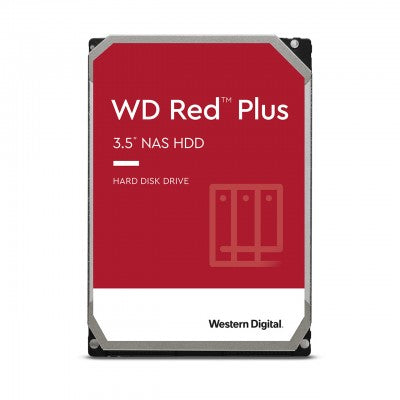 Disco Duro WD RED PLUS Modelo WD60EFZX de 6TB, 64MB Cache