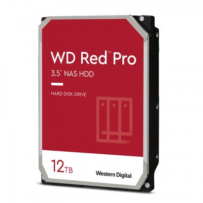 Disco Duro WD RED PRO Modelo WD121KFBX de 12TB, 256MB Cache