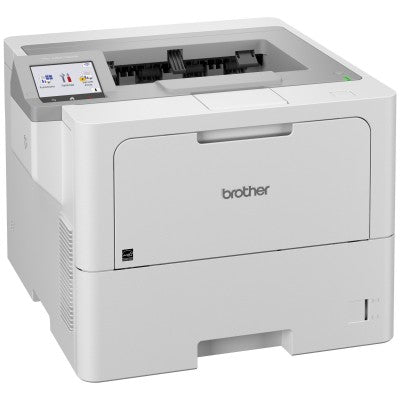 Impresora Láser Monocromática Brother HLL6415DW, hasta 52 ppm, Impresión dúplex, Gigabit Ethernet, Wifi 2.4/5GHz, Tóner de hasta 25,000 págs