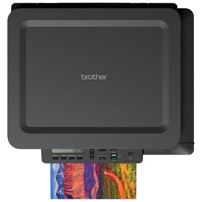 Multifuncional tinta continua Brother DCPT520W, 30 ppm negro/12 ppm color, Wifi, cama plana color A4, Email Print