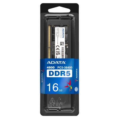 Memoria RAM ADATA, DDR5 16GB SODIMM 4800MHz. NP. AD5S480016G-S