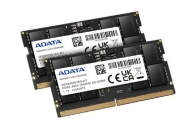 Memoria ADATA, DDR5 32GB SODIMM 4800MHz. NP. AD5S480032G-S