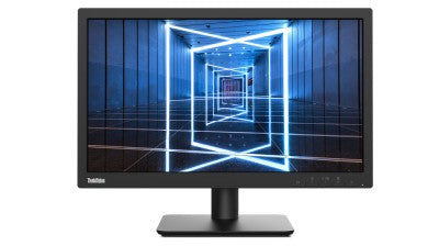Monitor Lenovo ThinkVision E20-30, Pantalla 19.5 (1600x900), HDMI, VGA, Color Negro, Garantía 3 Años con fabricante. (62F7KAR4LA)