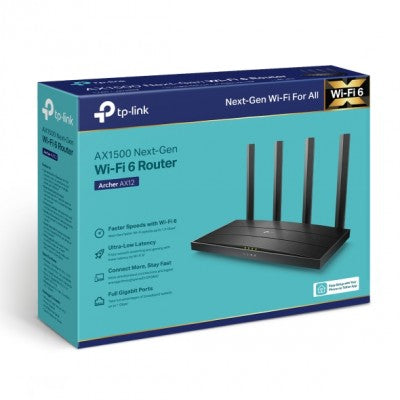 ROUTER TP-LINK DUAL BAND ARCHER AX12