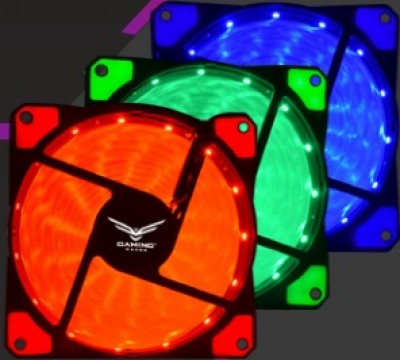 Ventilador para Gabinete Naceb Technology NA-0920R, Negro/Rojo, 100 g, Ventilador, 1200 RPM