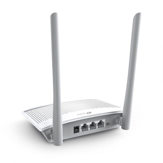 ROUTER N 300MBPS TP-LINK TL-WR820N, 300 Mbit/s, 2,4 GHz, 2,4 GHz, Externo, 2, Blanco