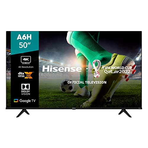 Televisor Hisense 50A65HV, 50 pulgadas, LED 4K UHD, 3840 x 2160 Pixeles, SMART VIDAA