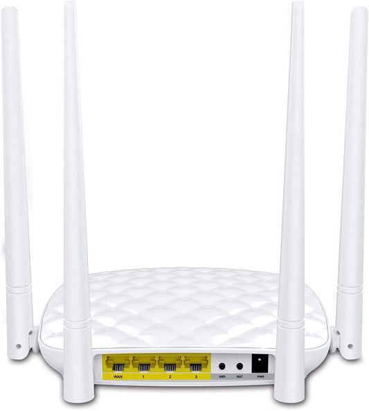 Router TENDA FH456, Externo, 4, Color blanco