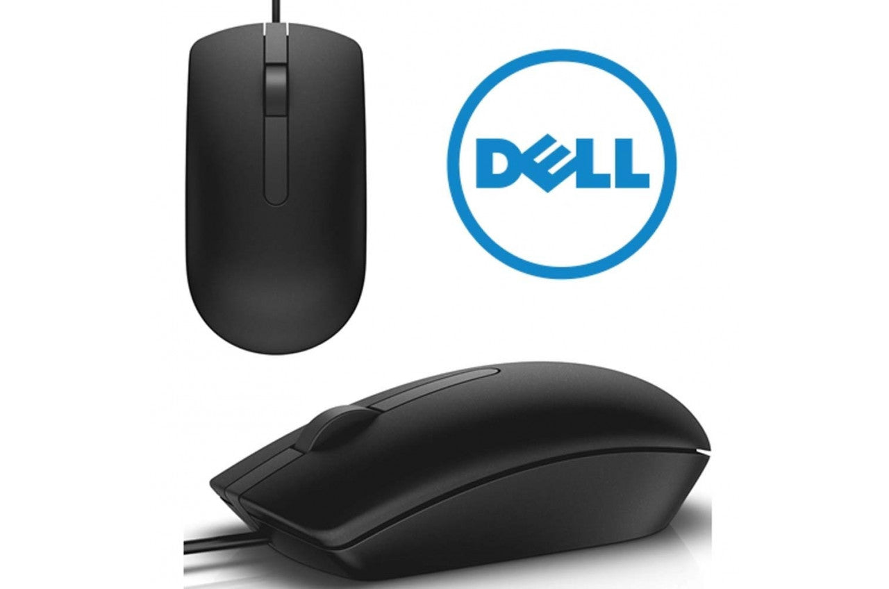 Mouse DELL MS116 , Negro, USB, Óptico