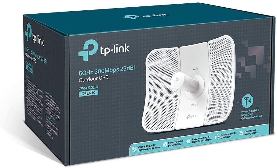 Access Point TP-LINK CPE610, 300 Mbit/s, 23 dBi, directional