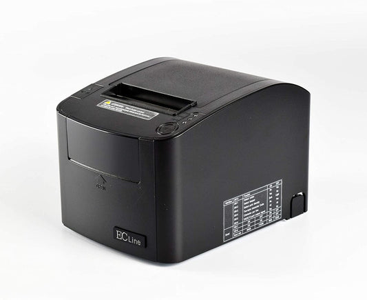 Impresora térmica EC LINE EC-80330, Térmica directa, 203 x 203 DPI, 300 mm/s, AlámbricoV