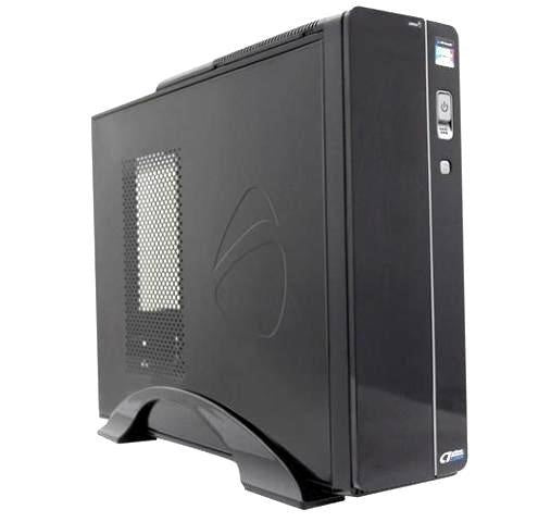 Gabinete ACTECK BERN TD510, Slimline, PC, Micro-ATX, Negro, 500 W