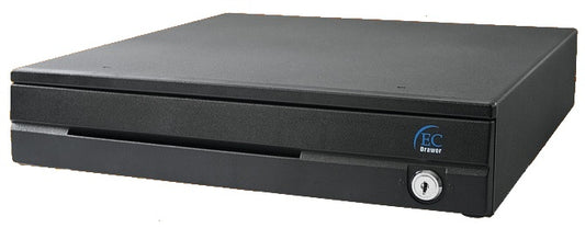 Cajón de Dinero EC-LINE EC-CD-100M-II-GREY Negro, Acero, 7, 5, Llave