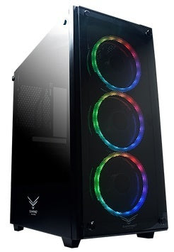 Gabinete Gaming Naceb Technology PLAYER Crystal Case NA-0603, Full ATX, Negro