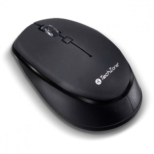 Mouse Inalámbrico TechZone TZ19MOU01-INA Diseño Ambidiestro