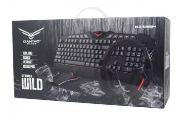 Kit GAMER 4 en 1 Naceb Technology NA-0934, USB, Juego, 1000 DPI