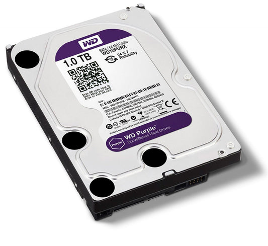 Disco Duro Interno Western Digital WD10PURZ Purple 3.5'', 1TB, SATA III, 6 Gbit/s, 5400RPM, 64MB Cache