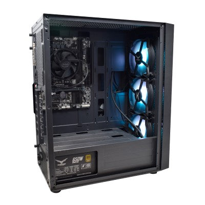 Gabinete Gaming Naceb Technology NA-0611, Gabinete, Negro