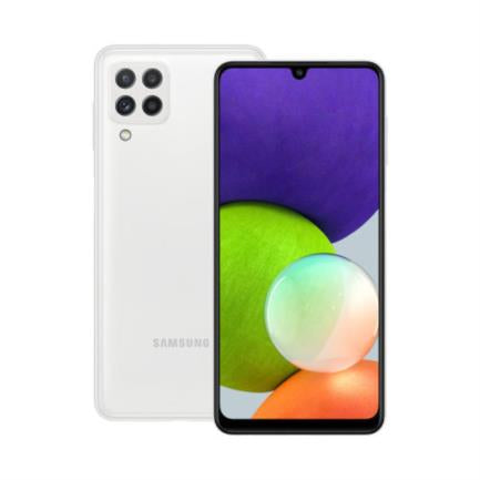Smartphone Samsung Galaxy A22 6.4" 64GB/4GB Cámara 48MP+8MP+2MP+2MP/13MP Mediatek Android 11 Color Blanco