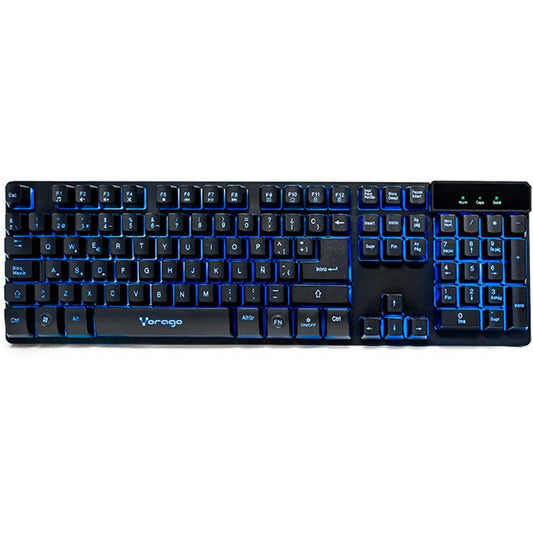 Teclado Gaming VORAGO KB-502, USB, Juegos, Negro