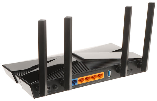 Router Inalámbrico TP-LINK Archer AX50, 10/100/1000 Mbps, 2,4 GHz, 2.4 GHz / 5 GHz, Externo, 4