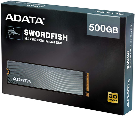 SSD ADATA ASWORDFISH-500G-C, 500 GB, PCIe