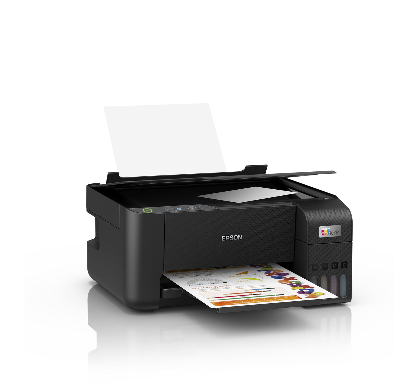 Impresora Multifuncional EPSON L3210 , 600 x 1200 DPI, Inyección de tinta